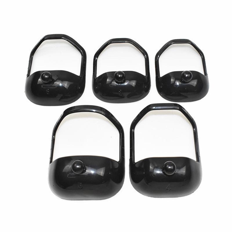 

5Pcs Shaving Template Shaper Men Goatee Style Design Beard Mustache Shaping Tool чёрный