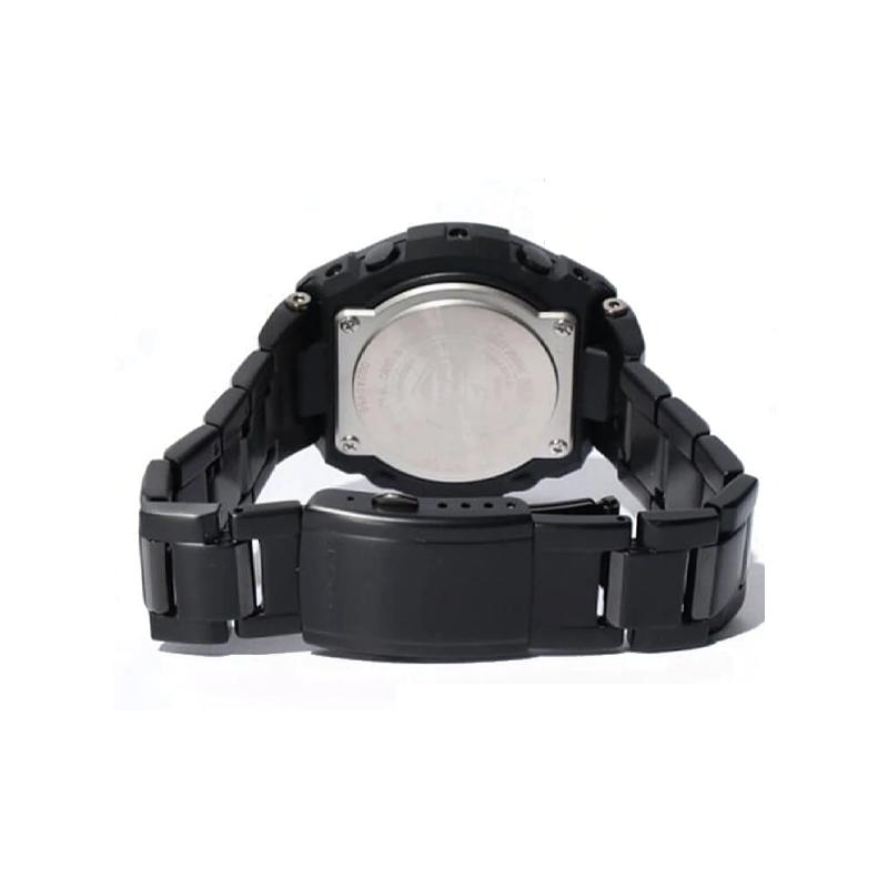 

Casio G-STEEL Series-W Disc Dual Display Classic Pointer Dual Display Sports Waterproof Quartz Watch Quartz Movement Japanese and GST-W300BD-1APR чорний