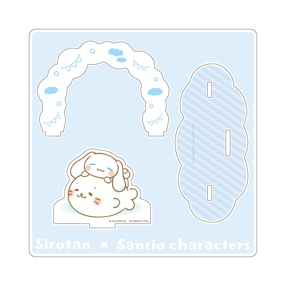 

Акриловая диорама персонажей Sirotan x SanrioSirotan x Cinnamoroll