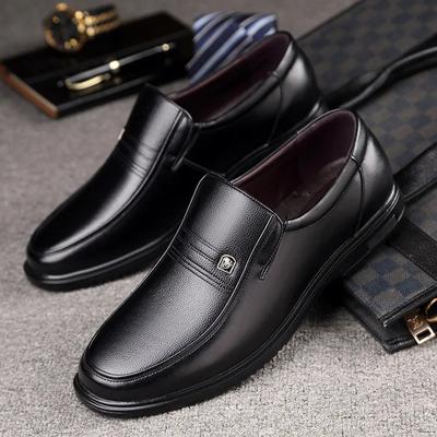 Skórzane Męskie Buty Formalne Luksusowa Marka Męskie Mokasyny Wizytowe Oddychające Wsuwane Czarne Buty do Jazdy Plus Size 37-46