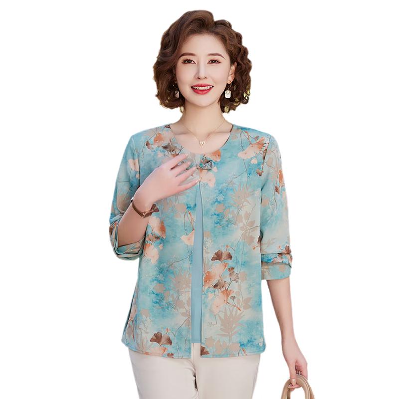 

Yu Zhaolin Women s Spring/Summer Long-Sleeve Shirt 3XL