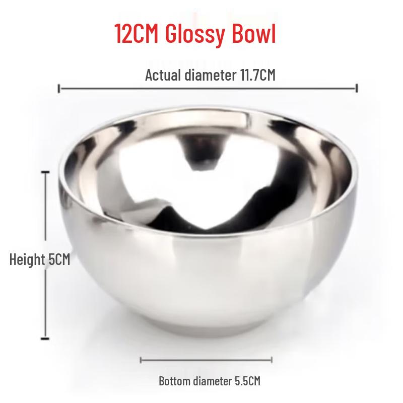 SIFAR 304 Stainless Steel Double-Layer Insulated Bowl