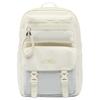 Li Ning Sports Lifestyle Series Pattern Logo Polyester Backpack Unisex Backpack Off-White Lime ABSW345-2