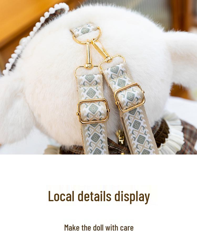 Plush Cartoon Pig Backpack for Kids