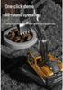Remote Control Alloy Bulldozer Excavator Toy with Spray Function for Kids