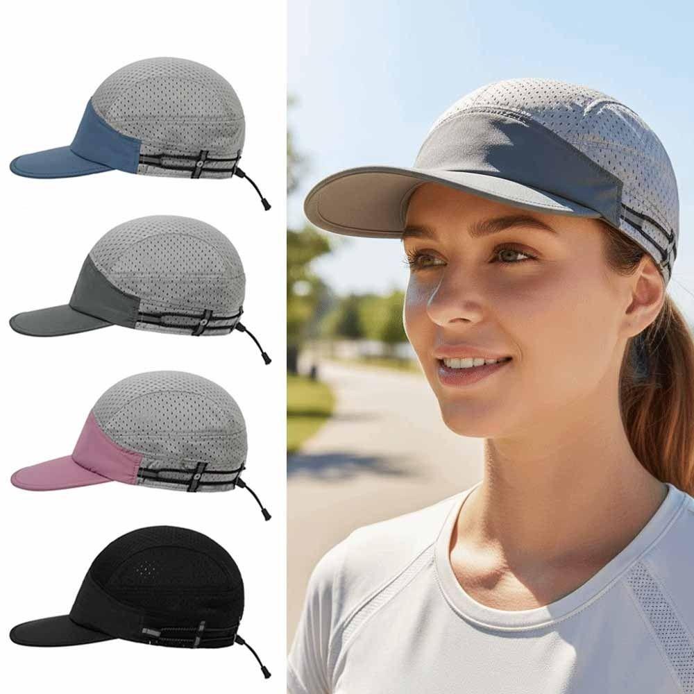 Quick Drying Women‘s Baseball Caps Soft Sun Hat Ventilated Sport Cap  Running