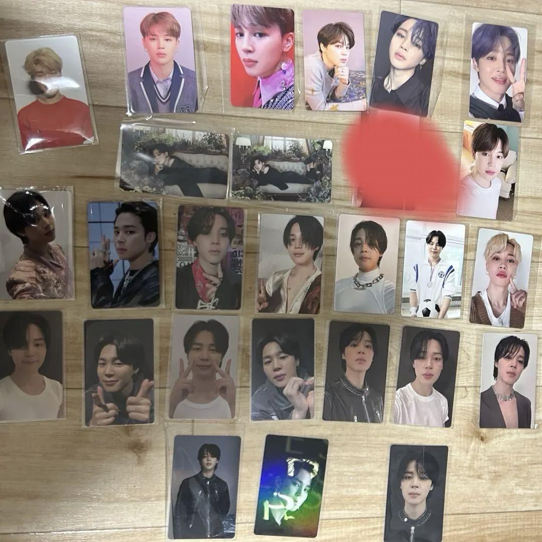 

[Б/У] Официальные коллекционные карточки BTS Чимина, оптовая продажа