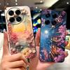 Black For Tecno Camon 30 CL6 CL6k Phone Case For Techno Camon 30 5G CL7 Cover Luxury Fashion Funny Cute Funny Painted Soft TPU
