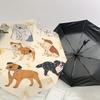 1PC dog pattern Umbrella-8-Rib Reinforced, Automatic Open, Lightweight & Durable, Cute Fashion Accessory for Outdoor-A1298