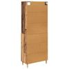 Highboard Reclaimed Wood 69.5 x 32.5 x 180 cm Particleboard