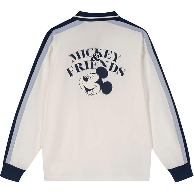 Li-Ning Letter Polo Neck Pullover Comfortable Versatile Color Block Casual Simple Long Sleeve T-Shirt Men Tops APLV503-1