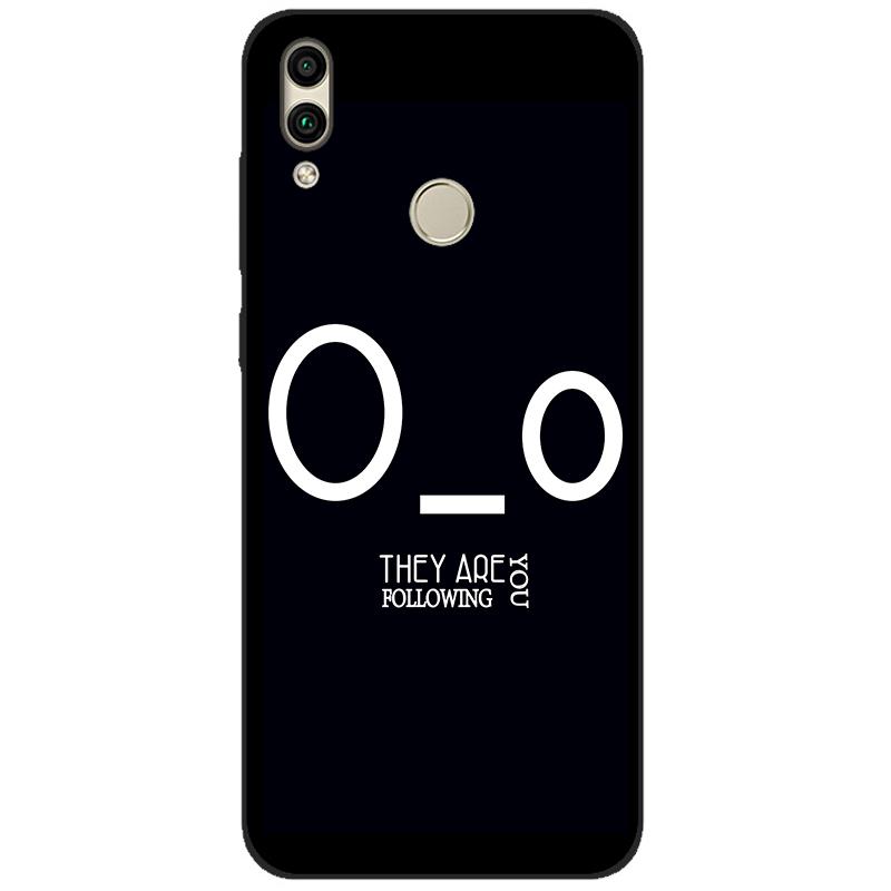 For Huawei Honor 8C 8 C Shockproof Protective Phone Case on Honor 8C Fashion Silicone Cover Honor8C Case 6.26" Honor 8C Case