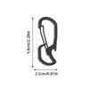 Stainless Steel Keychain Bottle Opener Multifunctional Carabiner Multifunctional Outdoor Keychain Ring Bag Pendant