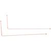 Pure Copper Energy Detection Rod 2 Pcs Detection Tool Set