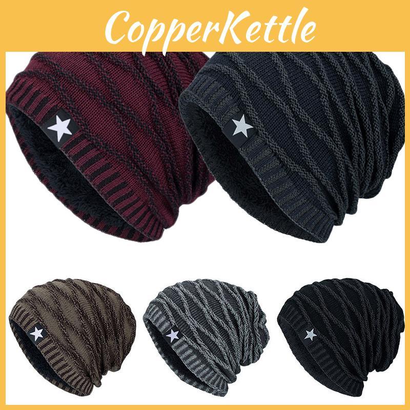 Unisex Winter Knit Beanie Hat With Soft Plush Lining For Ultimate Warmth