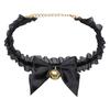 A handmade olita neck bell accessory prop lace bow bell collar bow tie handmade