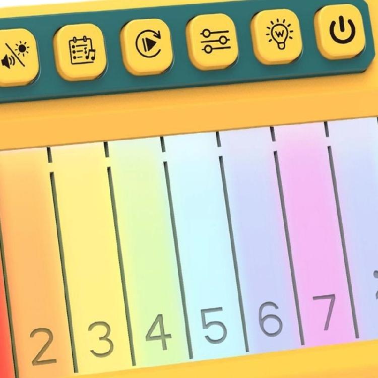 Music Learning Tool With Shifting Light designs And User Friendly Design Participatory Kids Piano For New Users