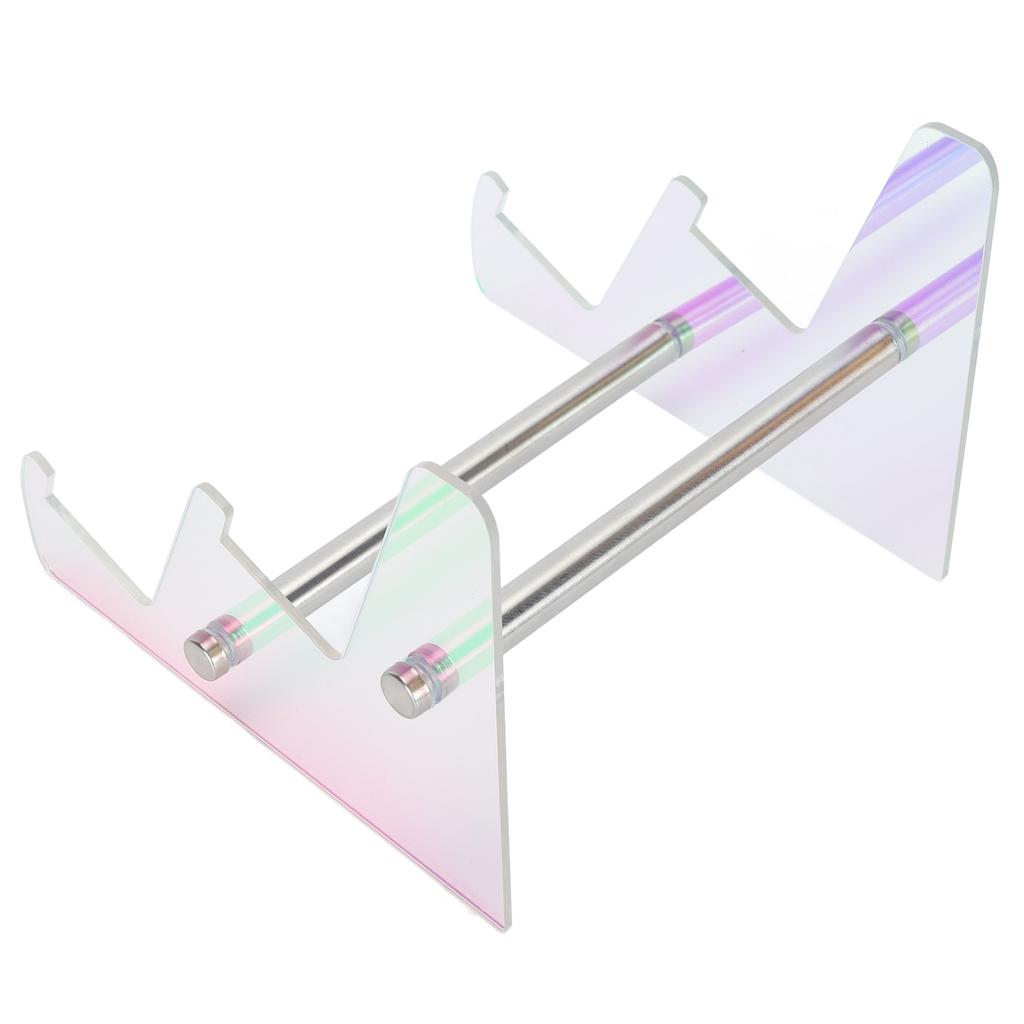 Acrylic Keyboard Stand Removable Desktop Mechanical Keyboards Organizer Storage Rack for Office