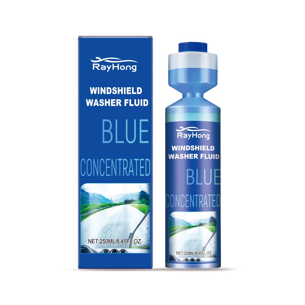 Rayhong 250ml Windshield Cleaning Fluid Automotive Glass Anti Drive Water Penetrating Decomposition Stubborn Oil Film Cleaner