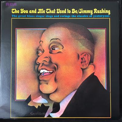 LP Record JIMMY RUSHING - You And Me That Used To Be PG149 RVA 1980 Japan Jazz Used