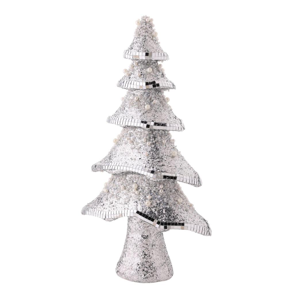 Disco Tiled Christmas Tree Ornament