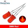 10/20/100PCS LED Transparent Round 3MM 5MM Super Bright Water Clear Green Red White Yellow Blue Light LED Bulbs Emitting Diode