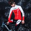 Mens Long Sleeve Cycling Jersey Shorts Set Quick Dry Breathable Mountain Road Bike Apparel