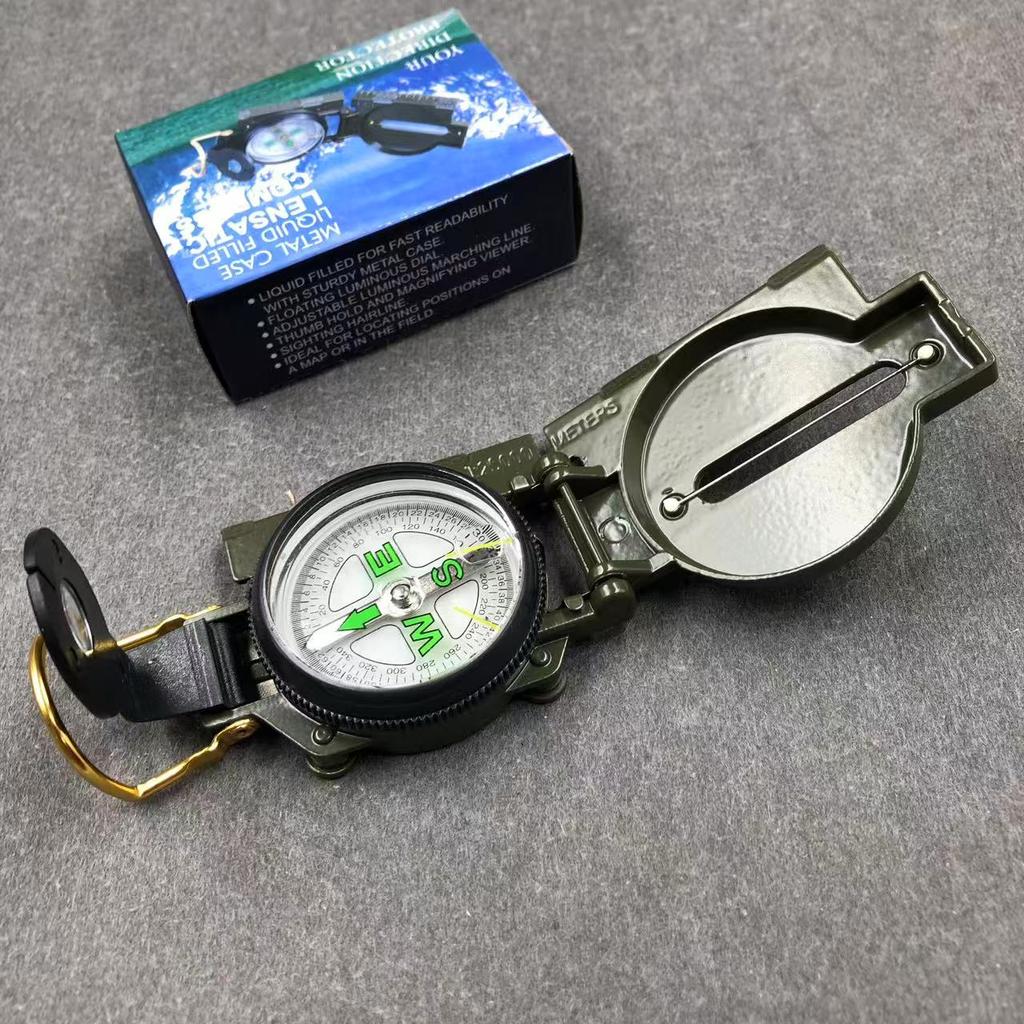 High-quality Metal Multi-functional Navigation Compass and Compass Is Suitable for Outdoor Activities.