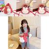 Fashionable Korean Style Plush Rabbit Handbag For Kids With Fun Checkered Print For Daily Use