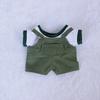 10cm 20cm Doll Clothes Outfit T-shirt Overalls Suspender Trousers Doll Accessories Changing Dressing Game Fans Gift Toy In Stock