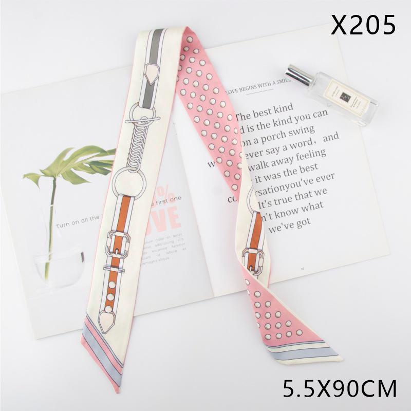 Versatile Vintage Silk Scarf: Hair Tie, Headband, Bag Accessory