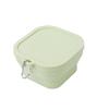 Adjustable Silicones Meal Box Foldable For Backpacks Purse Lunch Bags Freezers Safe And Nontoxic Materials
