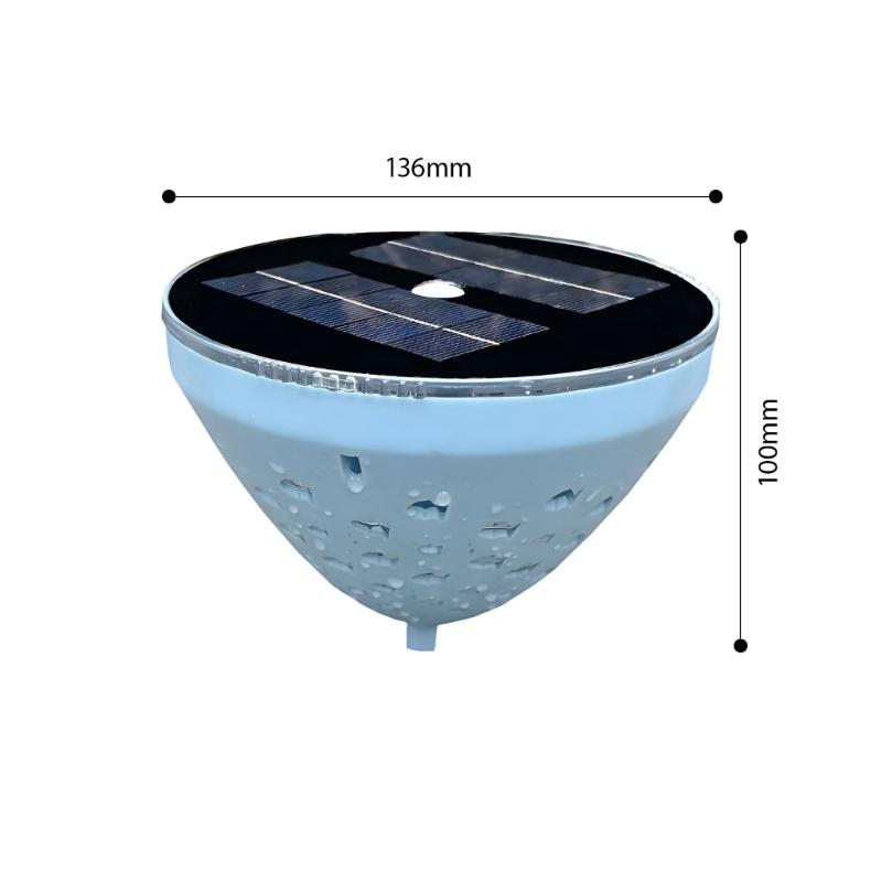 Sun Activated Floating Water Light With 5 Color configuration Waterproof LED Ball For Outdoor Accent And area Celebration
