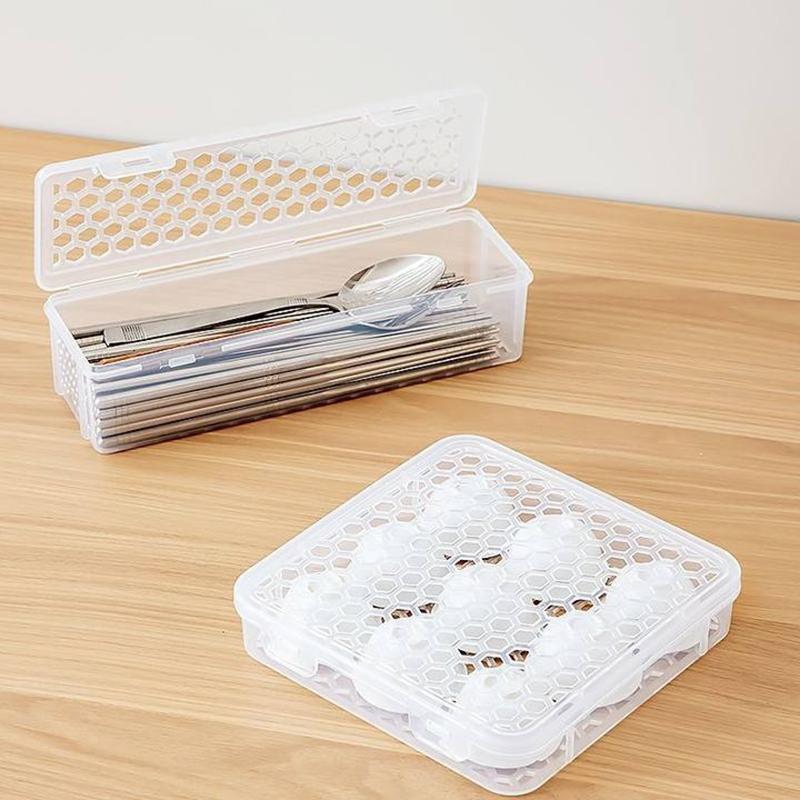 Dishwasher Cutlery Knife And Fork Chopsticks Cleaning Storage Box Double-Sided Hollow Pacifier Chopsticks Spoon Cleaning Box