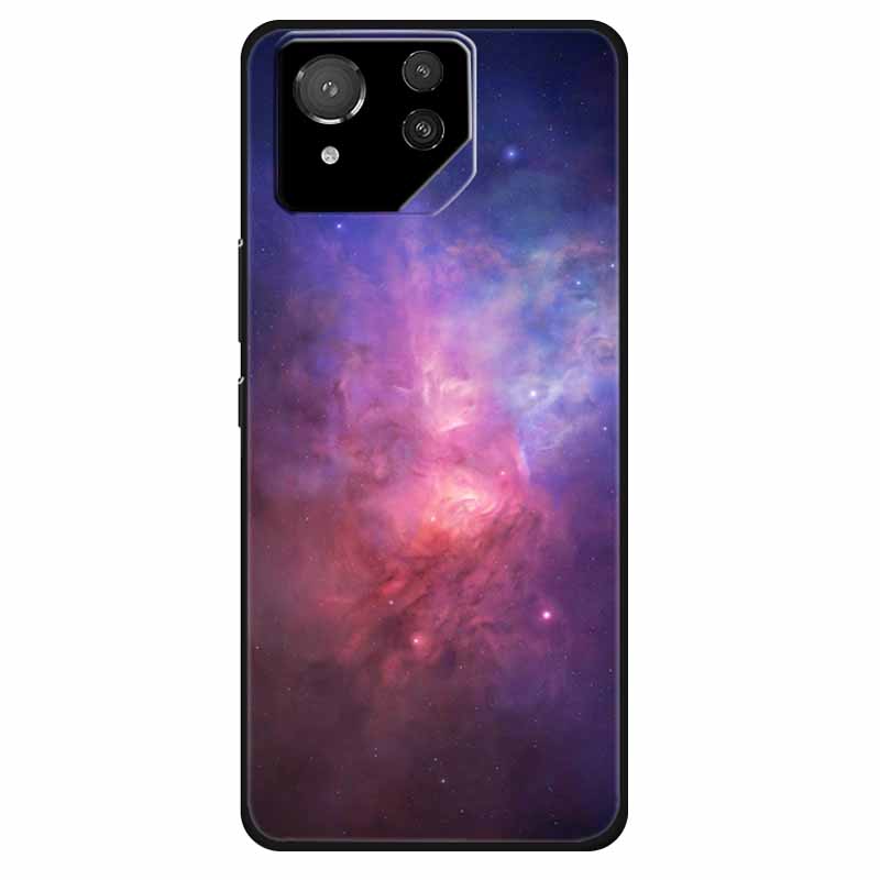 For Asus ROG Phone 8 Case Lovely Soft Silicone Lion Fundas For ASUS Rog Phone 8 Pro Cover Marble Cat Phone8 8pro Protector Bag