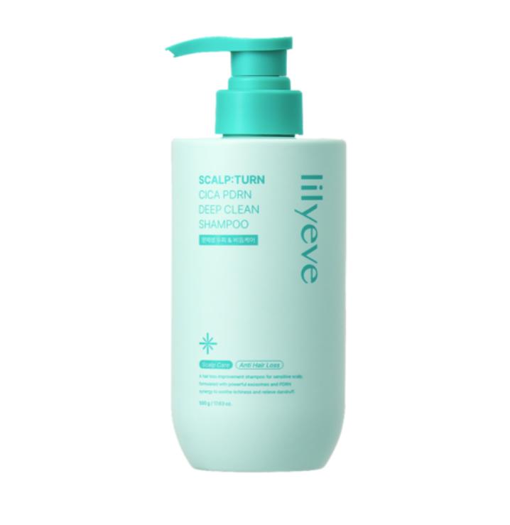 Lilyeve Scalptern Cica PDRN Deep Clean Shampoo 500g