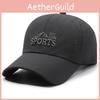 Embroidered Letter Sports Mesh Duckbill Cap Baseball With Activities Sunshade
