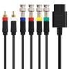 Cable for N64 Video Consoles Composite Cable with Strong Stability, Black