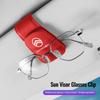 Car Sunglasses Holder Sun Visor Glasses Card Clip For C4 C3 C5 AIRCROSS C5X e-C4 X e-C3 C-Elysee C1 C6 C-Crosser C2 Berl