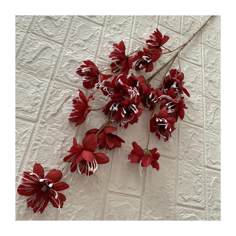 Simulated Areca Flowers Wedding Decoration Realistic Photography Prop Backdrop