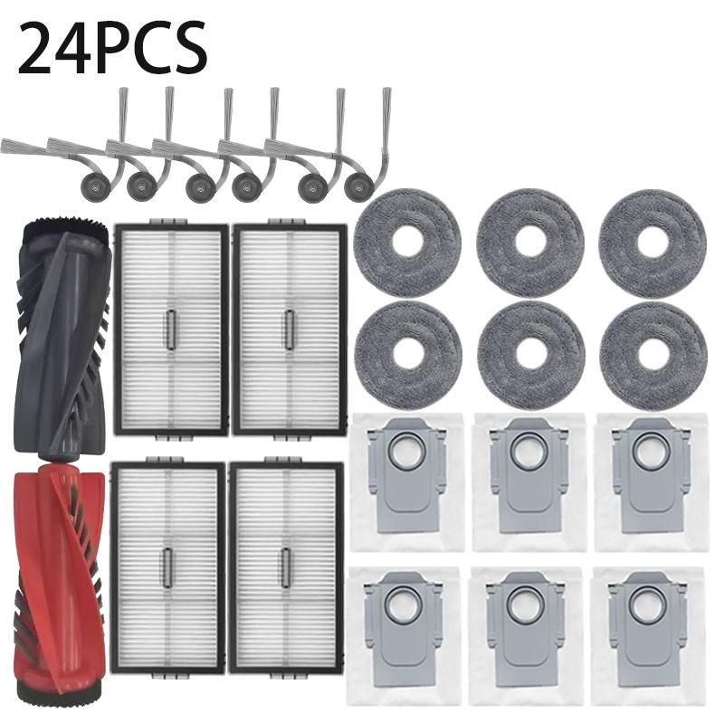 Compatible for Roborock Saros 10R / G20S Ultra Accessories Brush Hepa Filter Mop Cloth Dust Bag Spare Parts