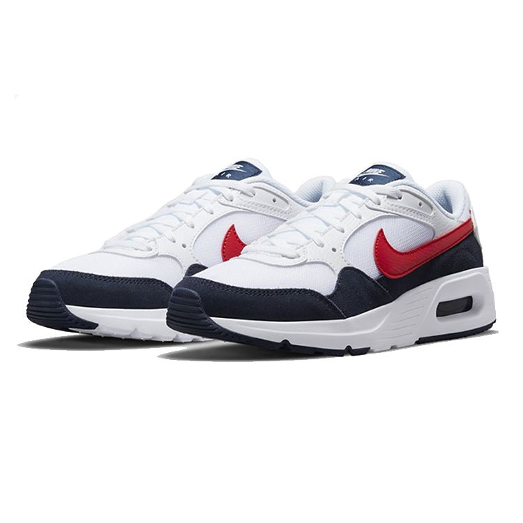 Nike Air Max SC GS Obsidiánová Univerzitní Červená Dětské Tenisky Bílá CZ5358-103