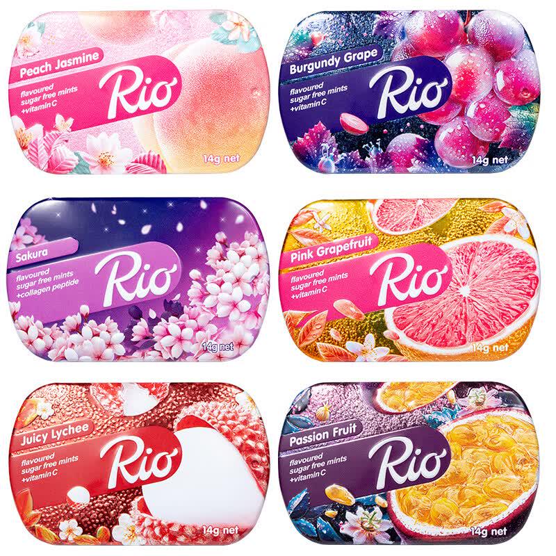 Rio Sugar-Free Fruit Flavor Mints