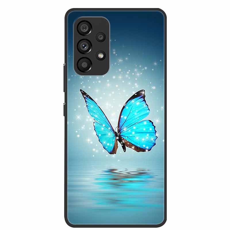 For Samsung Galaxy A53 5G Case Animals Silicone TPU Soft Phone Back Cover Case For Samsung A53 5G SamsungA53 Wolf Funda Coque