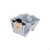Panier de rangement en feutre Motif 3D Corbeille Cartoon Faune pour Chambre d'enfant, Chambre à coucher, Crèche