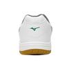 Mizuno School Indoor Durable Low-Top Badminton Shoes Unisex Sneaker White Green 29KV13035