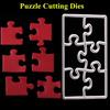 Puzzle Metal Cutting Die for Scrapbooking Paper Craft Embossing DIY Accessory
