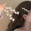 2PCS Floral Hair Clips Hairpins Barrettes Side Bang Clip Hair Accessories for Women Girls Hair Styling Tools