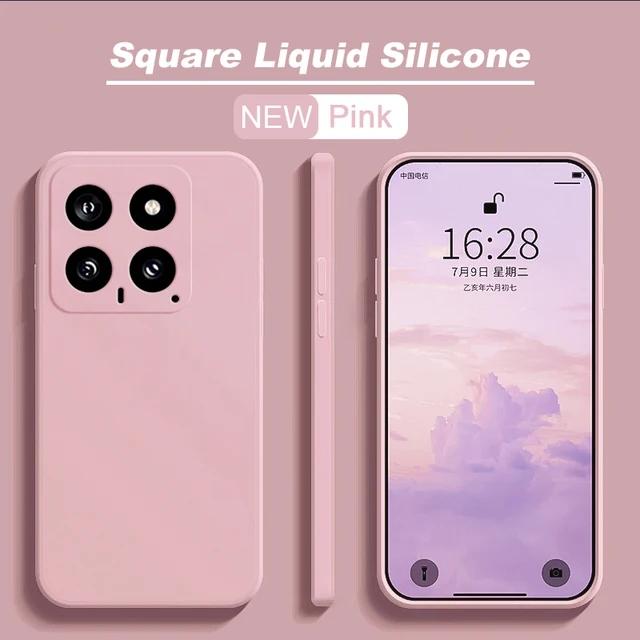 For Xiaomi 14 Case Original Liquid Silicone Full Protection Soft Cover For Xiaomi Mi 14 Mi14 Pro Mi 14Pro Xiaomi14 Phone Cases