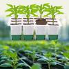 11 Holes Garden Nursery Seedling Dish Plastic Nursery Seedling Trays Seed Starter Trays Vegetable Seedling Pots Garden Supplies